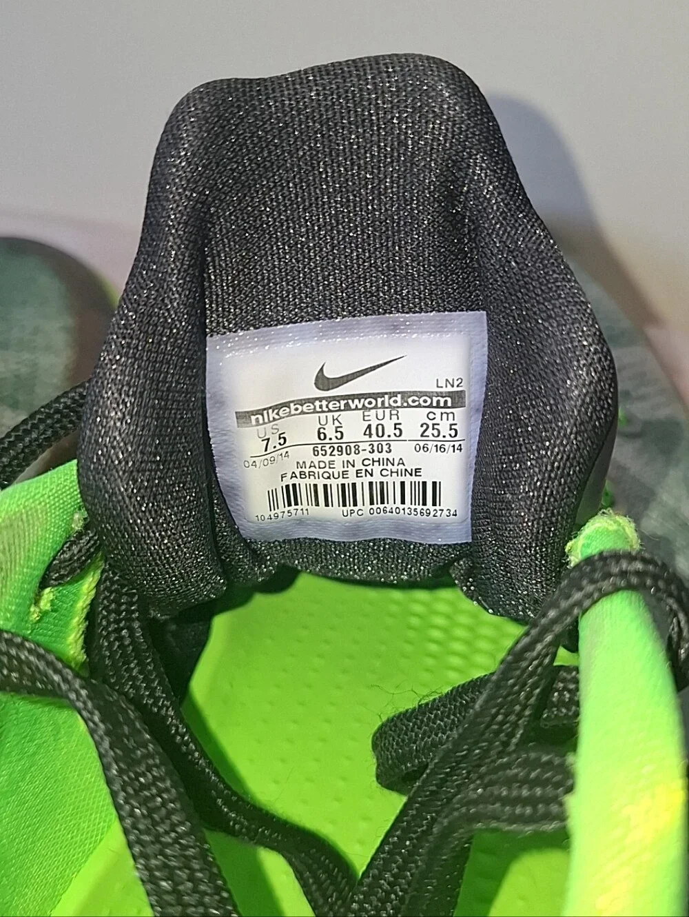 Nike Kobe 9 EM Premium Gorge Green Low Top Lace Up Sneakers Men's 652908-303